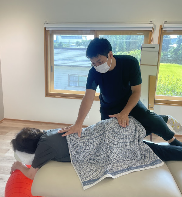 施術の様子